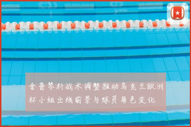 舍普琴科战术调整推动乌克兰欧洲杯小组出线前景与球员角色变化