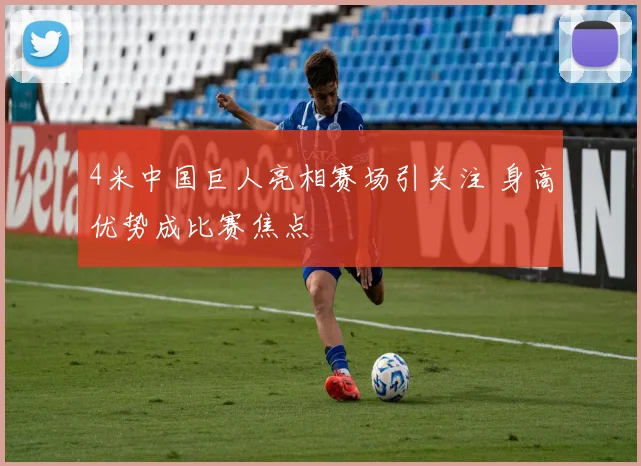 4米中国巨人亮相赛场引关注 身高优势成比赛焦点